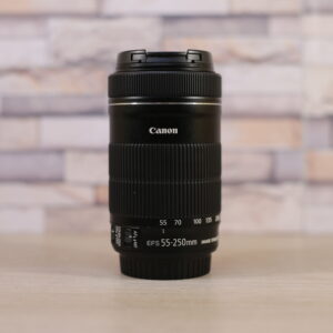 Használt garanciális canon ef-s 55-250mm is stm objektív