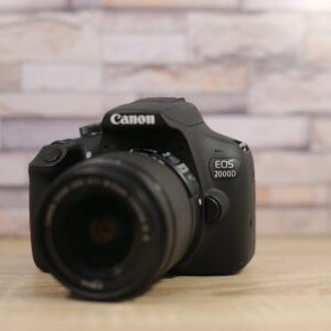 Használt Canon EOS 2000D fényképezőgép
