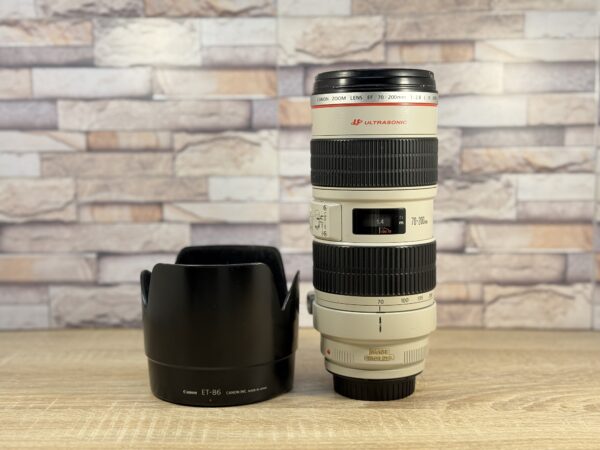 Használt Canon EF 70-200mm f2.8 L IS USM objektív