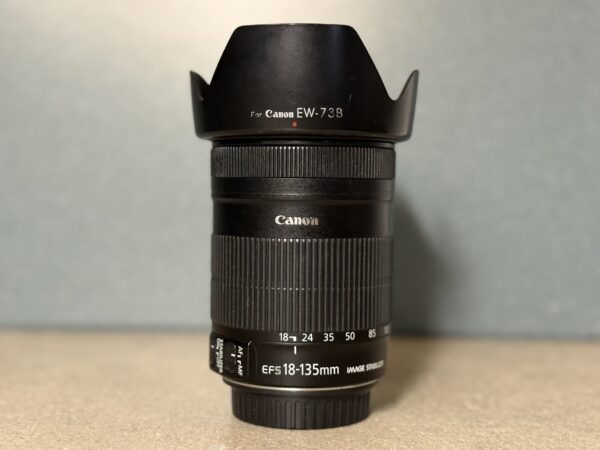 Használt Canon EF-S efs 18-135mm 18-135 IS objektív garancia