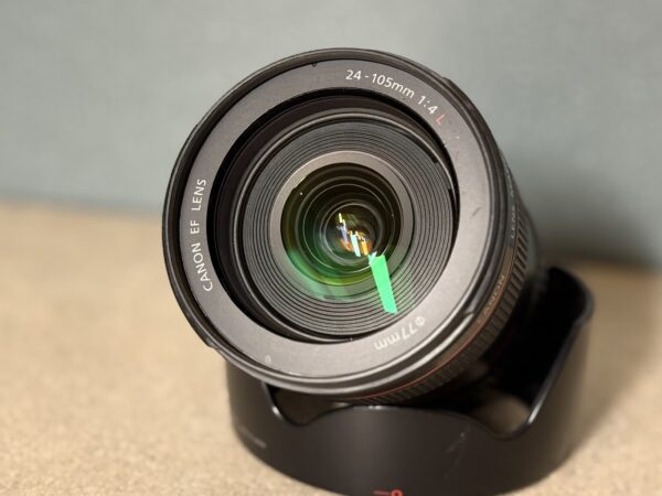 Használt canon ef 24-105 24-105mm f4 l is usm objektív garancia újszerű