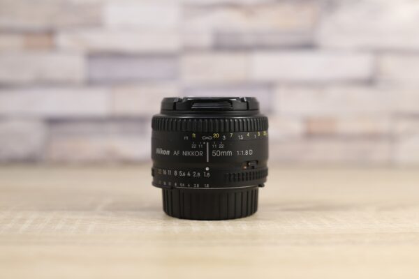 Használt Nikon AF Nikkor 50mm f1.8 D objektív