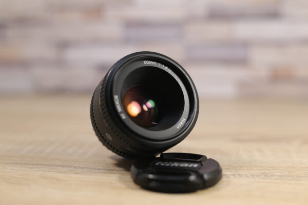 Használt Nikon AF Nikkor 50mm f1.8 D objektív