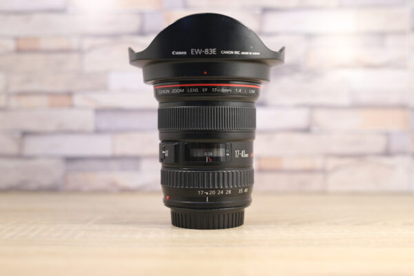 Használt Canon EF 17-40mm f4 L USM objektív