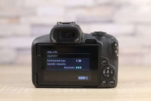 Használt Canon EOS R50 fényképezőgép Canon RF-S 18-45mm IS STM objektív
