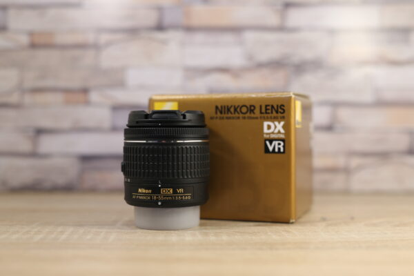 Használt Nikon AF-P DX Nikkor 18-55mm f3.5-5.6G VR objektív