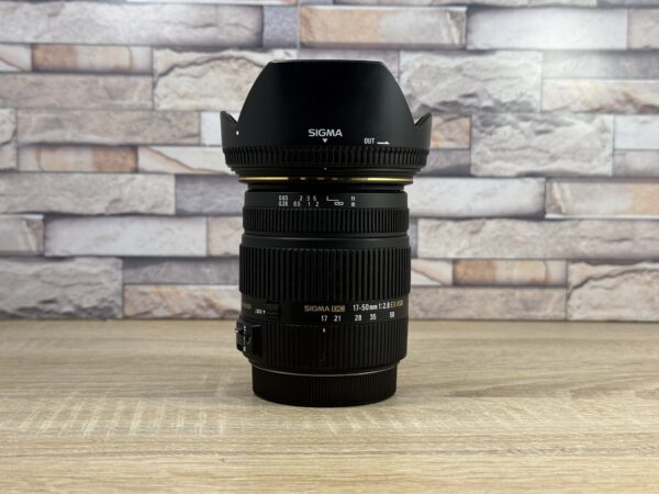 Használt sigma dc 17-50 17-50mm f2.8 28 ex hsm canon efs ef-s objektív garancia