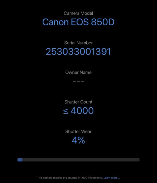 Használt Canon EOS 850D tükörreflexes fényképezőgép garancia