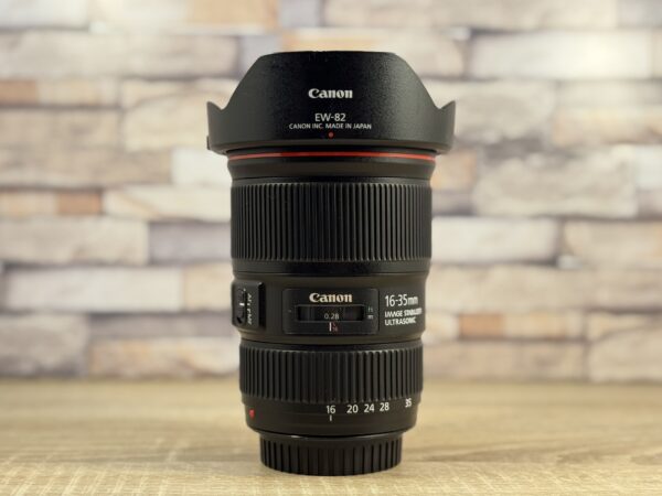Használt Canon EF 16-35mm f4 L IS USM objektív