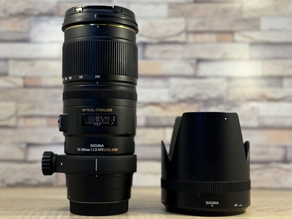 Sigma EX 70-200 f2.8 APO DG OS HSM Canon EF bajonett L IS USM objektív használt