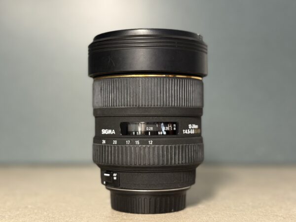 Használt Sigma EX 12-24mm 12-24 f4.5-5.6 4.5-5.6 DG HSM Canon EF objektív