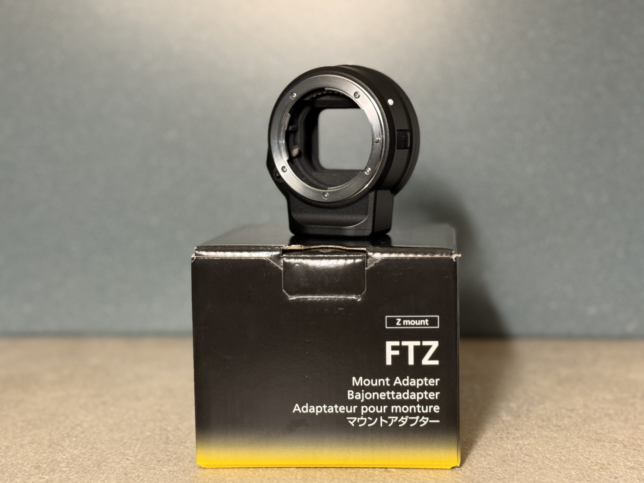 Nikon FTZ adapter bajonettátalakító f bajonett z bajonett használt