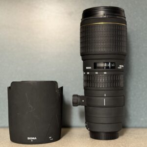 Használt újszerű garancia objejtív Canon EF Sigma DG 100-300 100-300mm f4 ex apo hsm