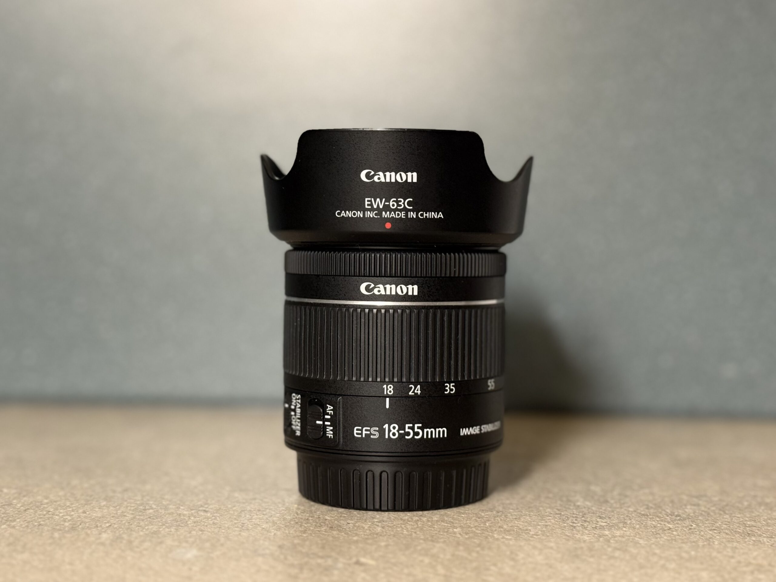 Használt canon ef efs ef-s 18-55 18-55mm is stm f4-5.6 újszerű garancia