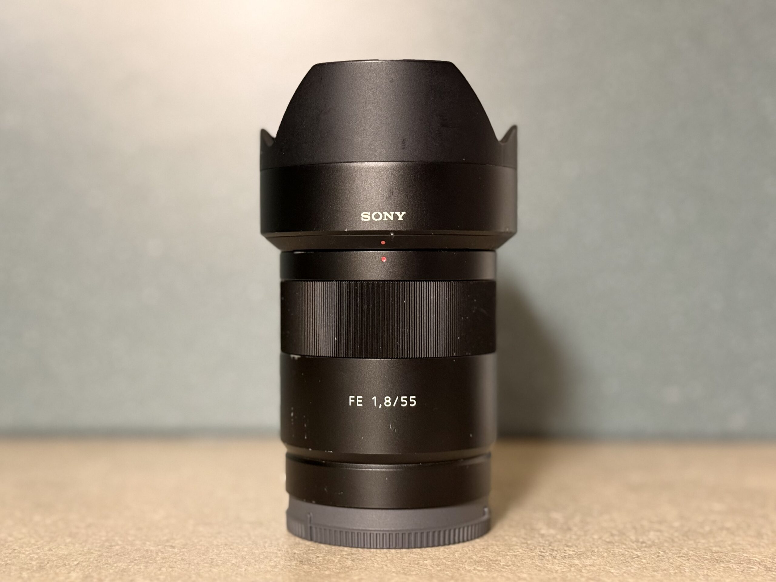 Használt Sony Sonnar T* FE 55mm f1.8 ZA objektív milc fullframe ff zeiss