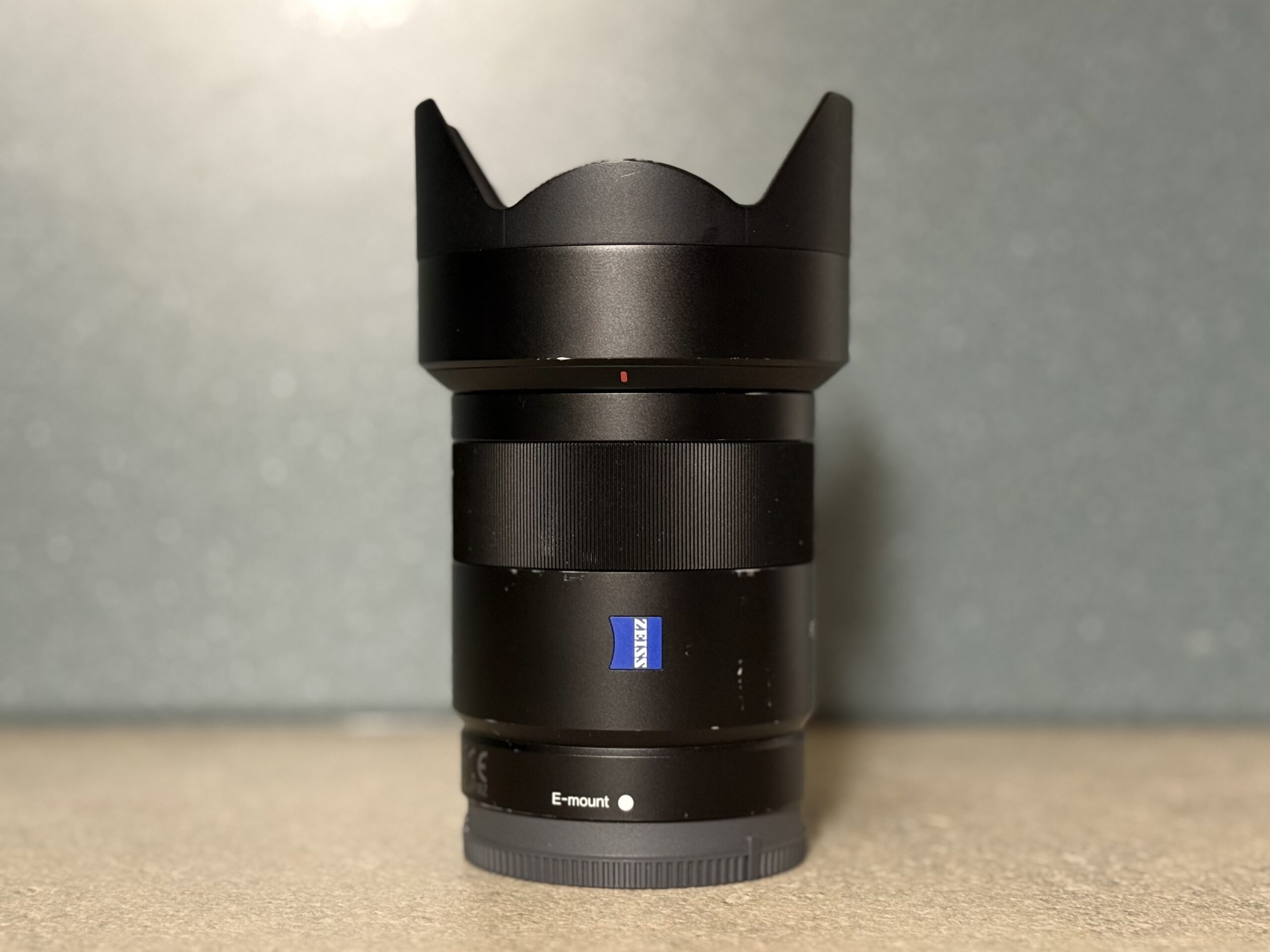 Használt Sony Sonnar T* FE 55mm f1.8 ZA objektív milc fullframe ff zeiss