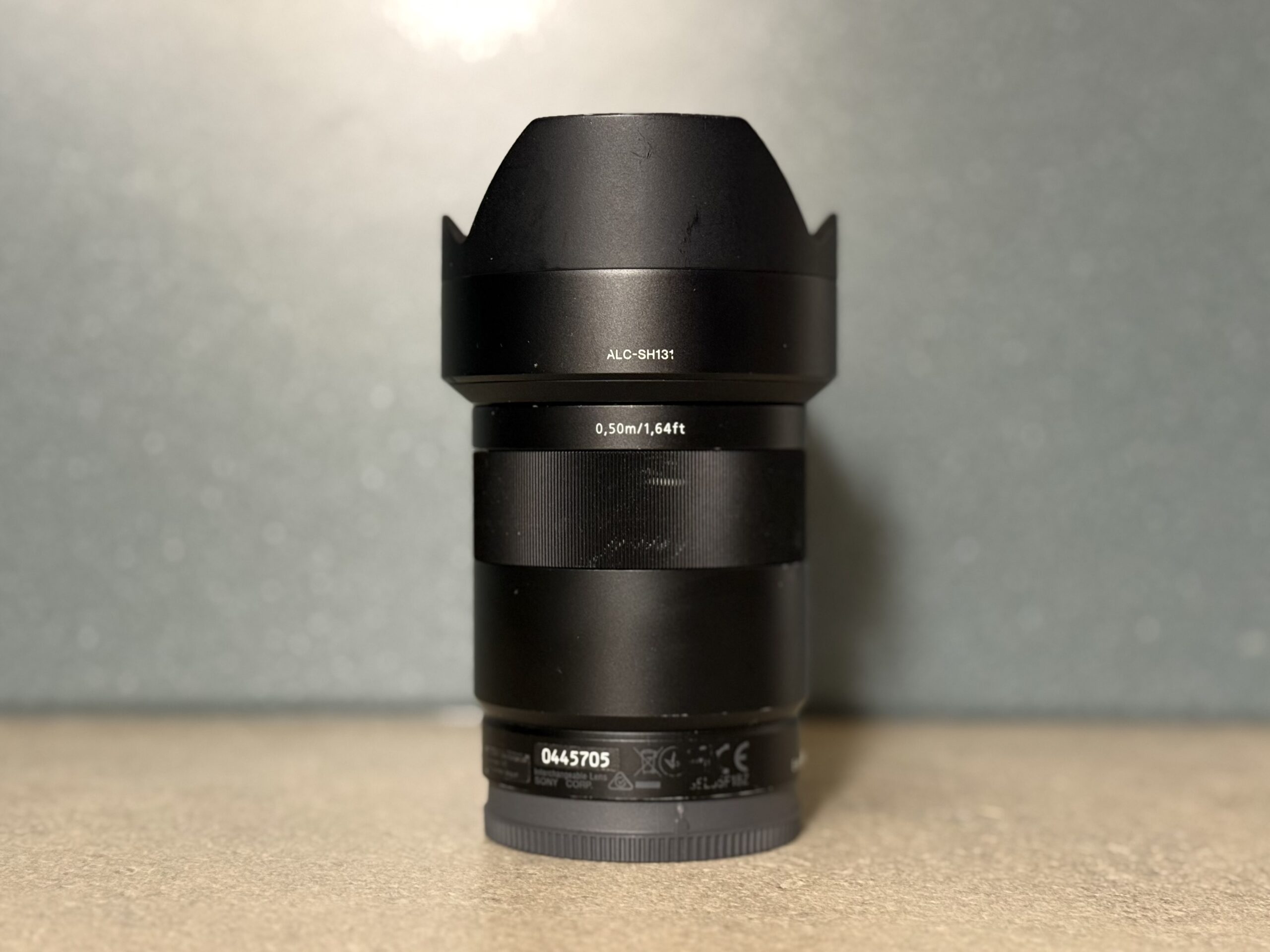 Használt Sony Sonnar T* FE 55mm f1.8 ZA objektív milc fullframe ff zeiss