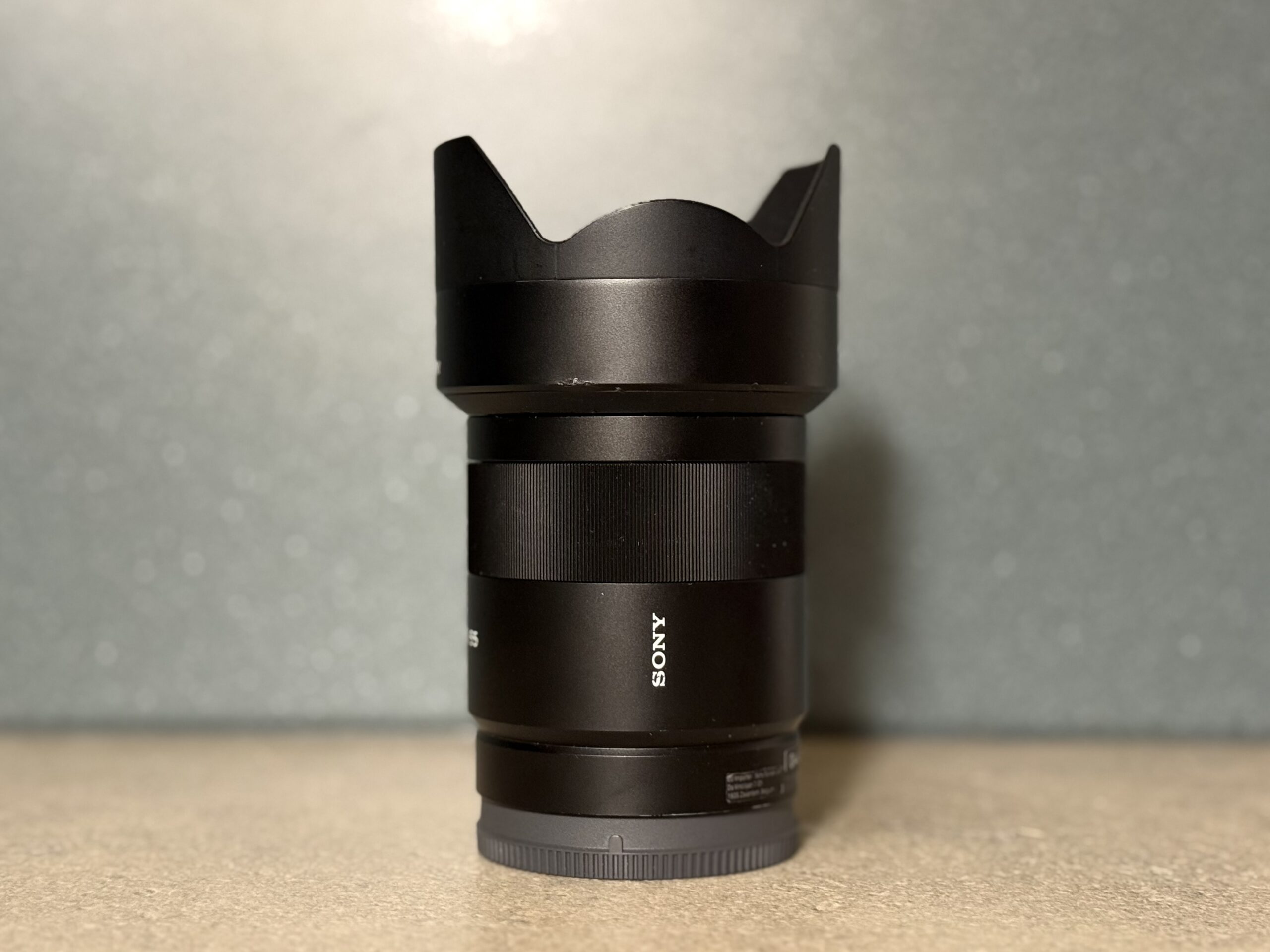 Használt Sony Sonnar T* FE 55mm f1.8 ZA objektív milc fullframe ff zeiss